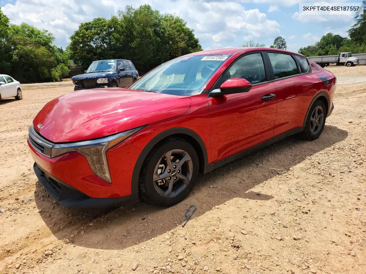 2025 Kia K4 Lxs VIN: 3KPFT4DE4SE187557 Lot: 59167266