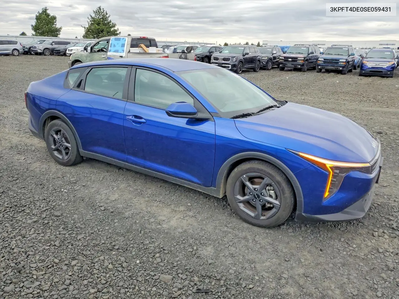 2025 Kia K4 Lxs VIN: 3KPFT4DE0SE059431 Lot: 59262446