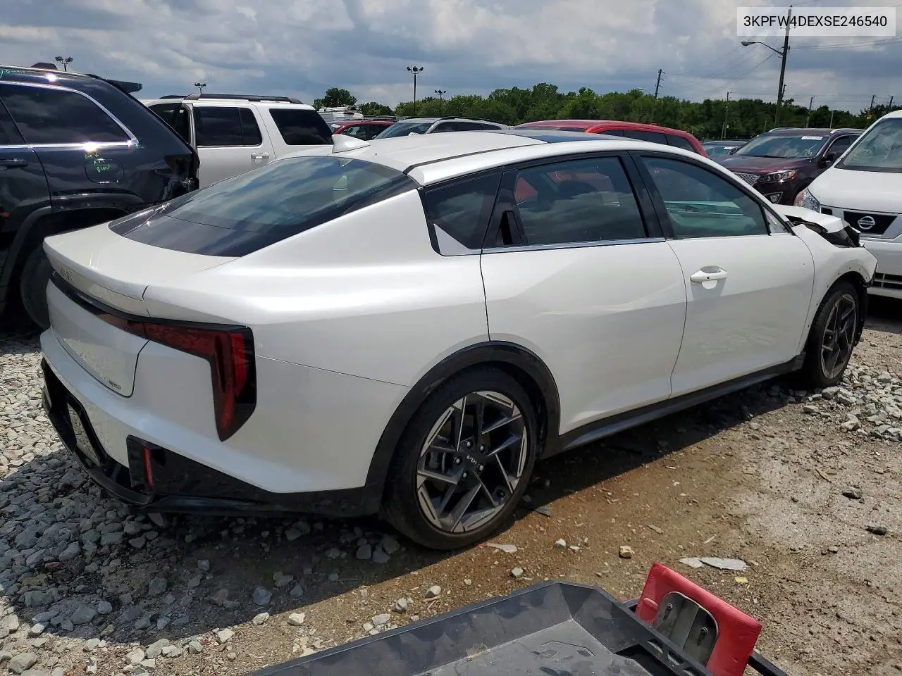 2025 Kia K4 Gt Line VIN: 3KPFW4DEXSE246540 Lot: 59369286