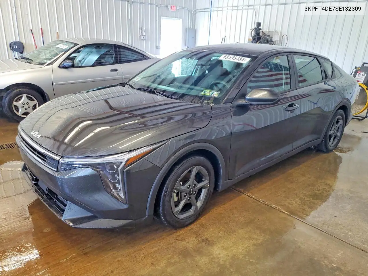 2025 Kia K4 Lxs VIN: 3KPFT4DE7SE132309 Lot: 59595486