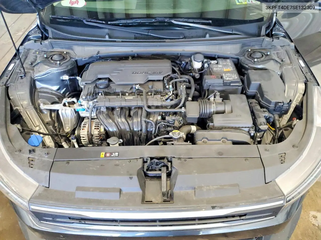 2025 Kia K4 Lxs VIN: 3KPFT4DE7SE132309 Lot: 59595486