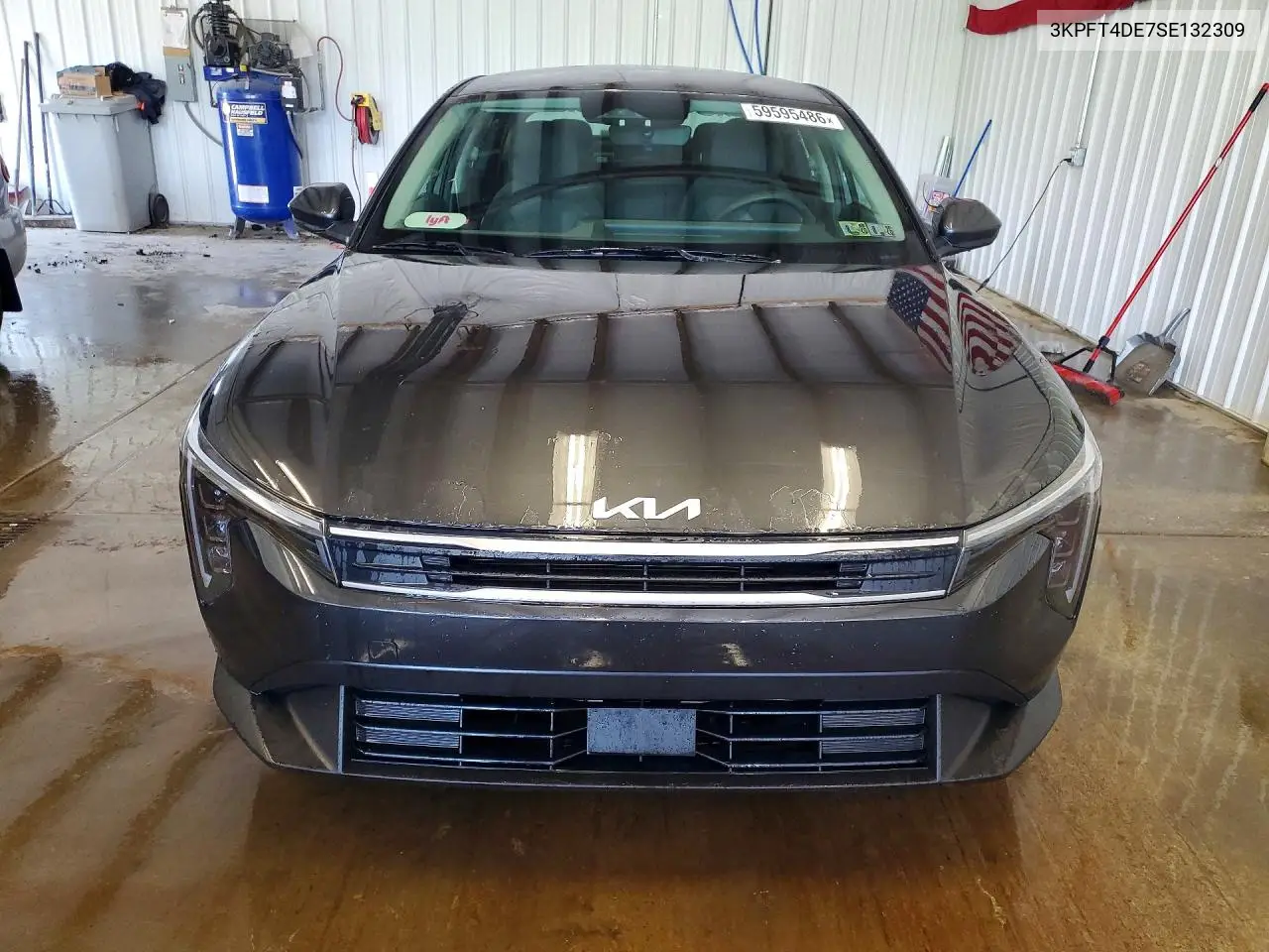 2025 Kia K4 Lxs VIN: 3KPFT4DE7SE132309 Lot: 59595486