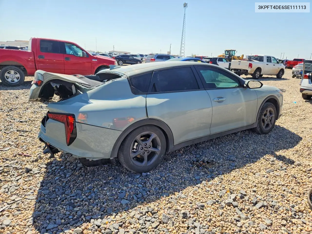 2025 Kia K4 Lxs VIN: 3KPFT4DE6SE111113 Lot: 59735026