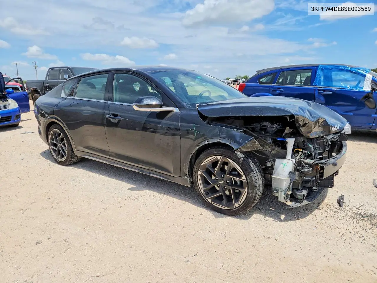 2025 Kia K4 Gt Line VIN: 3KPFW4DE8SE093589 Lot: 59831076