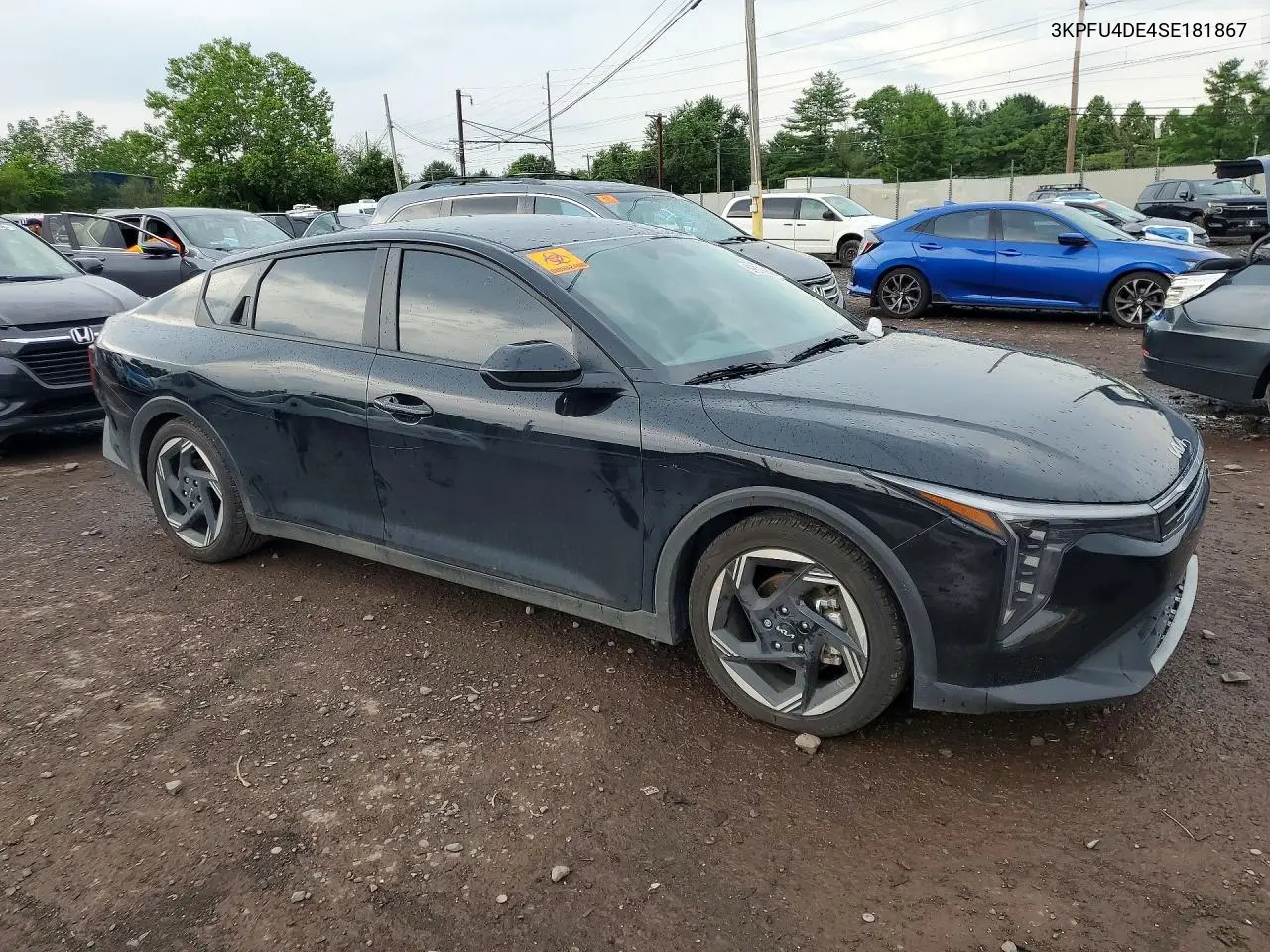 2025 Kia K4 Ex VIN: 3KPFU4DE4SE181867 Lot: 59879966