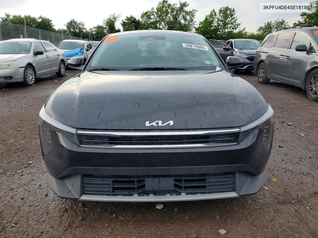 2025 Kia K4 Ex VIN: 3KPFU4DE4SE181867 Lot: 59879966