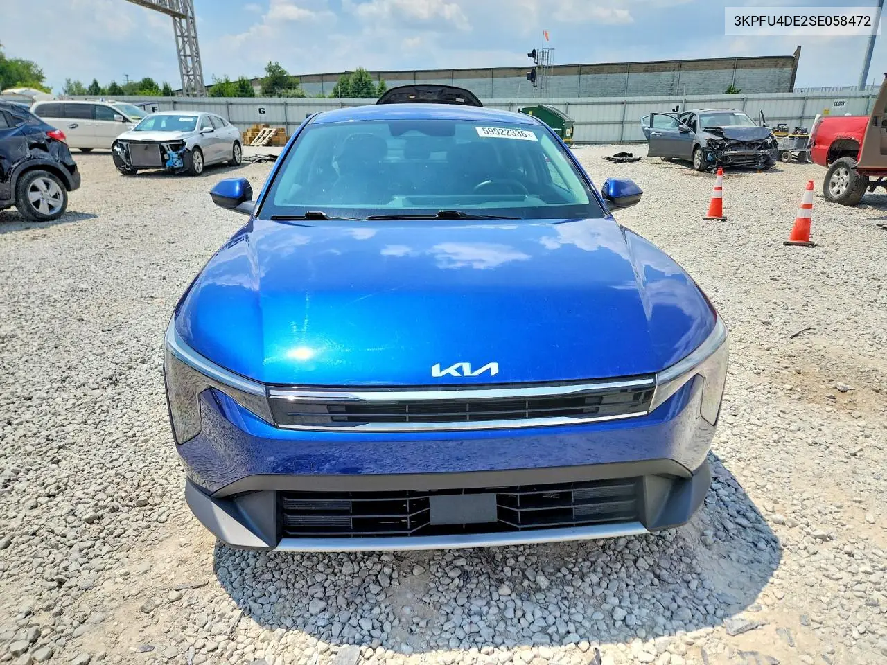 2025 Kia K4 Ex VIN: 3KPFU4DE2SE058472 Lot: 59922336