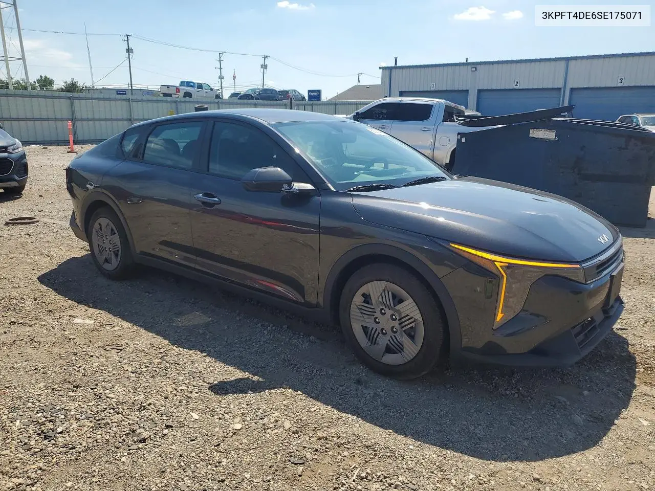 2025 Kia K4 Lx VIN: 3KPFT4DE6SE175071 Lot: 60001496