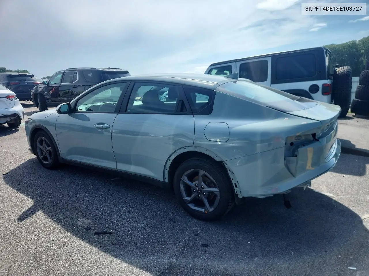 2025 Kia K4 Lxs VIN: 3KPFT4DE1SE103727 Lot: 60162286