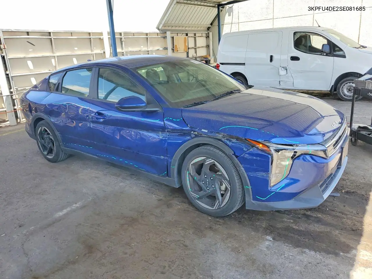 2025 Kia K4 Ex VIN: 3KPFU4DE2SE081685 Lot: 60223996