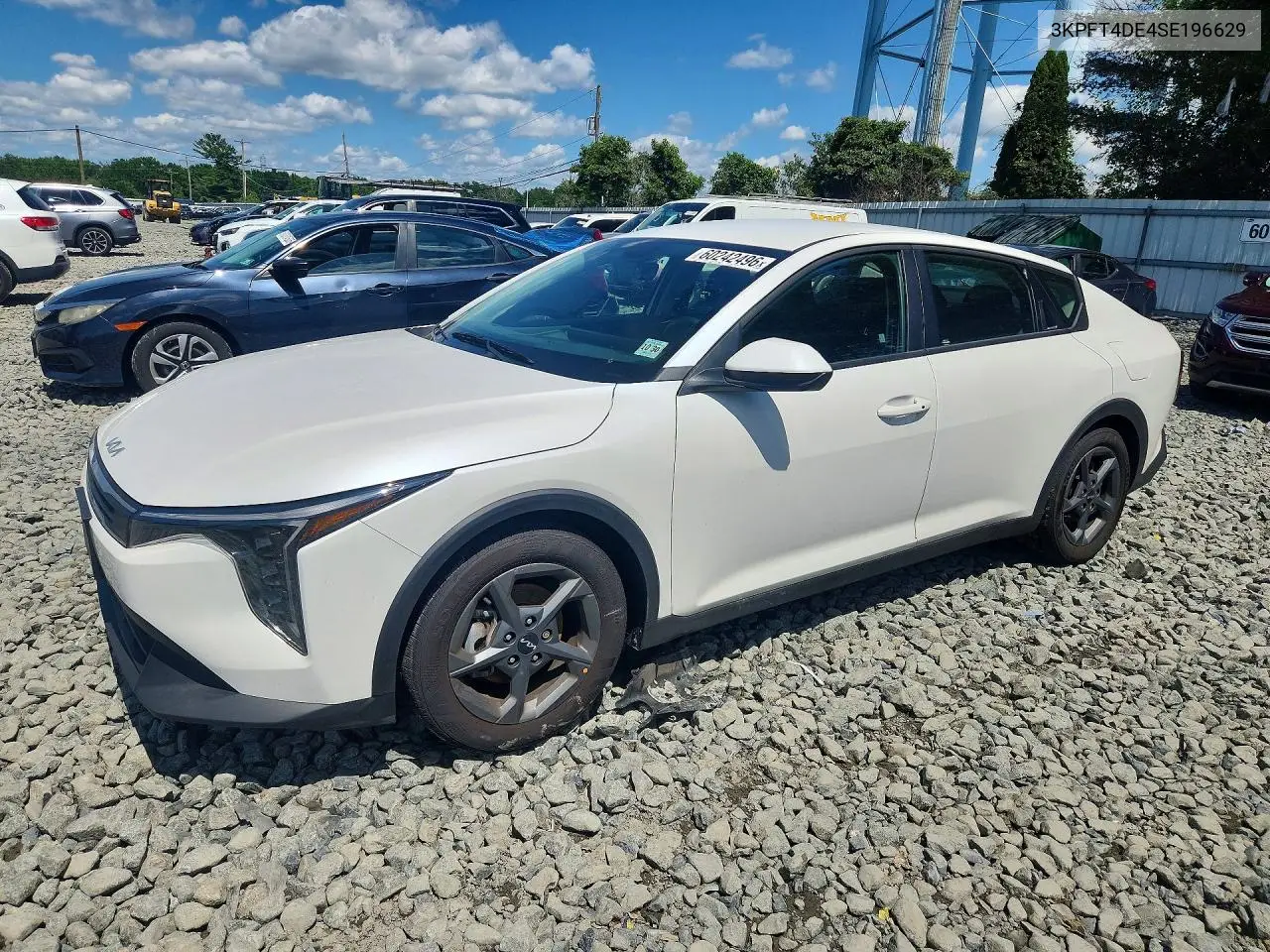 2025 Kia K4 Lxs VIN: 3KPFT4DE4SE196629 Lot: 60242496