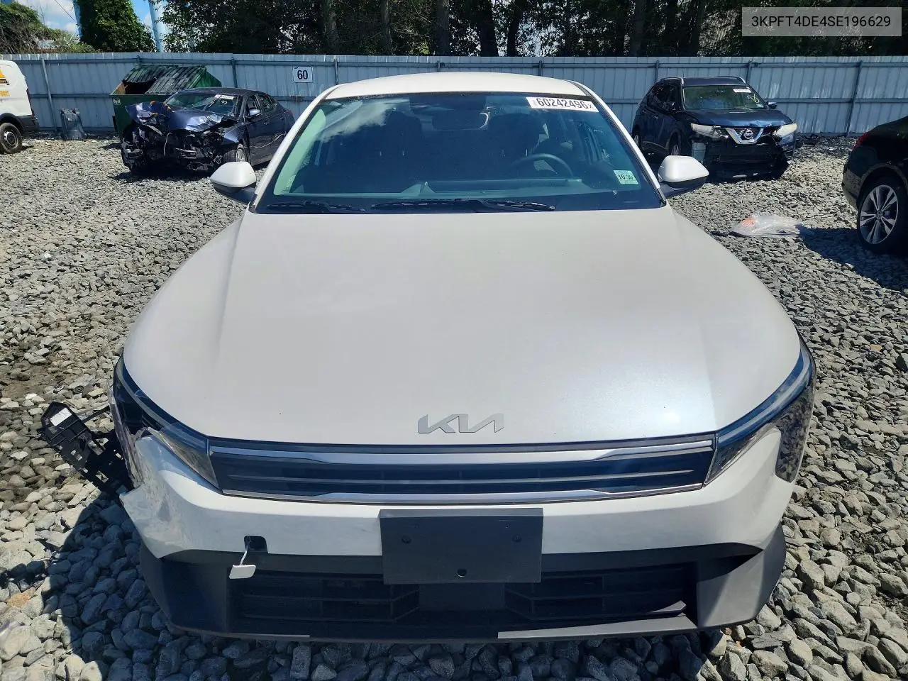 2025 Kia K4 Lxs VIN: 3KPFT4DE4SE196629 Lot: 60242496