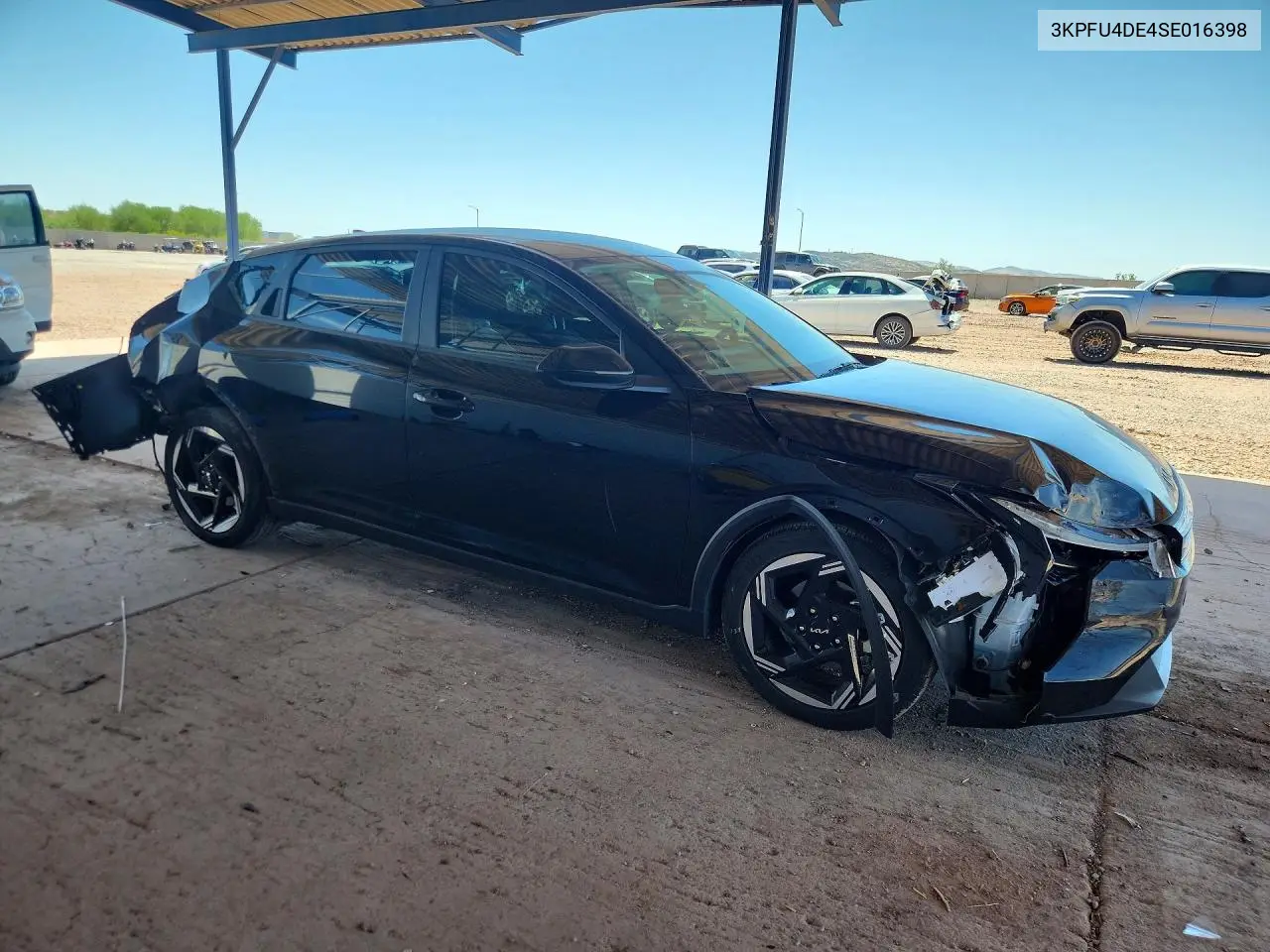 2025 Kia K4 Ex VIN: 3KPFU4DE4SE016398 Lot: 60245566