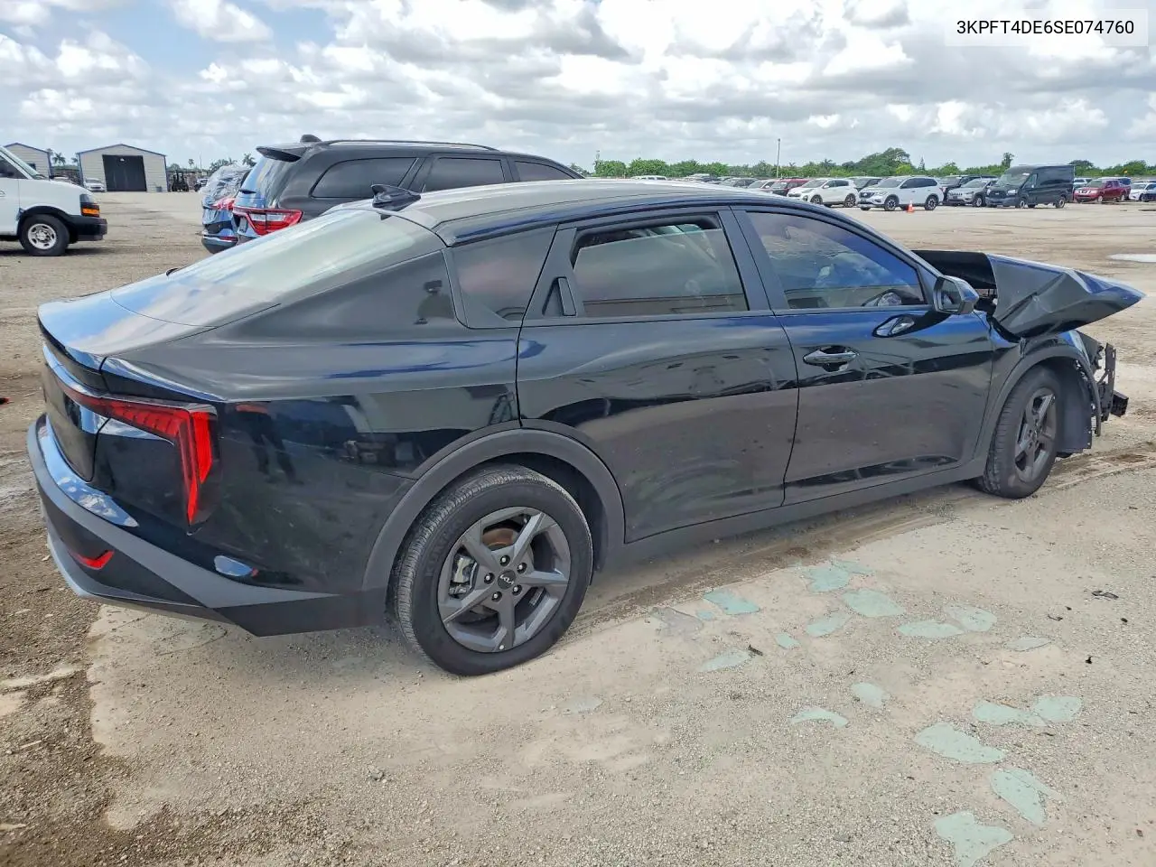 2025 Kia K4 Lxs VIN: 3KPFT4DE6SE074760 Lot: 60286556