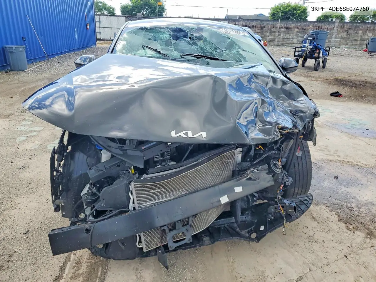 2025 Kia K4 Lxs VIN: 3KPFT4DE6SE074760 Lot: 60286556