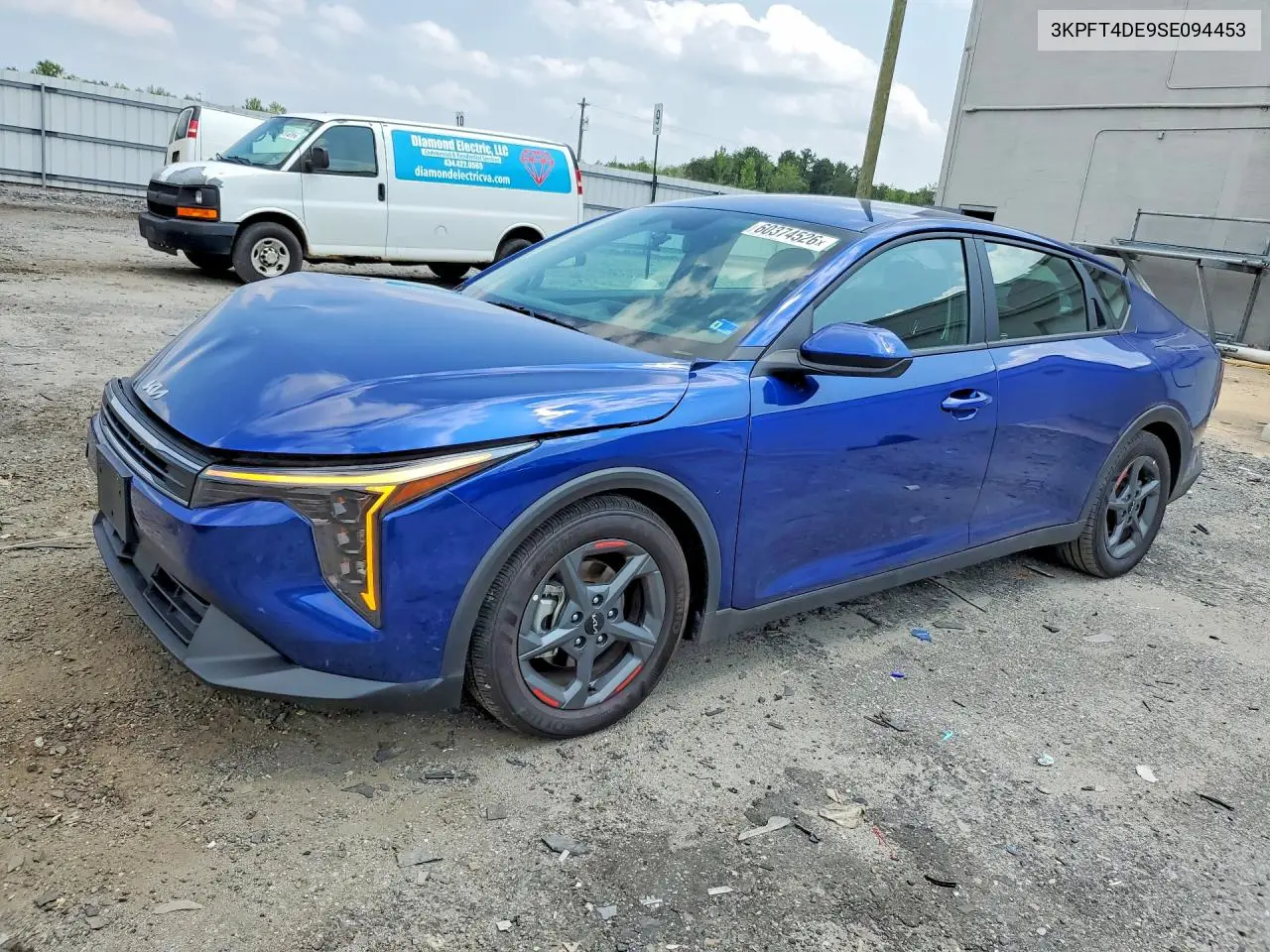 2025 Kia K4 Lxs VIN: 3KPFT4DE9SE094453 Lot: 60374526