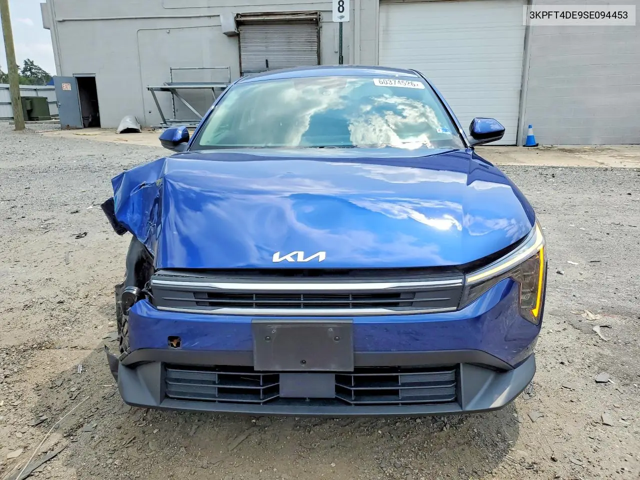 2025 Kia K4 Lxs VIN: 3KPFT4DE9SE094453 Lot: 60374526