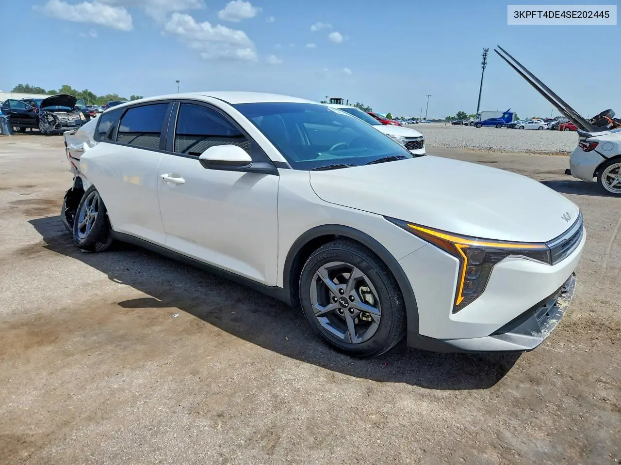 2025 Kia K4 Lxs VIN: 3KPFT4DE4SE202445 Lot: 60405146