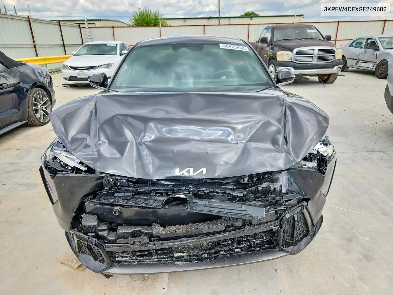 2025 Kia K4 Gt Line VIN: 3KPFW4DEXSE249602 Lot: 60425086