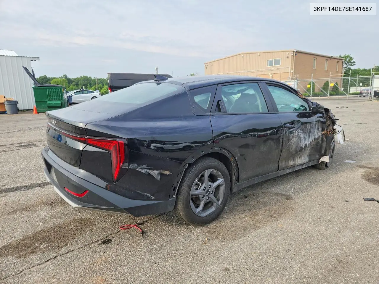 2025 Kia K4 Lxs VIN: 3KPFT4DE7SE141687 Lot: 60483356