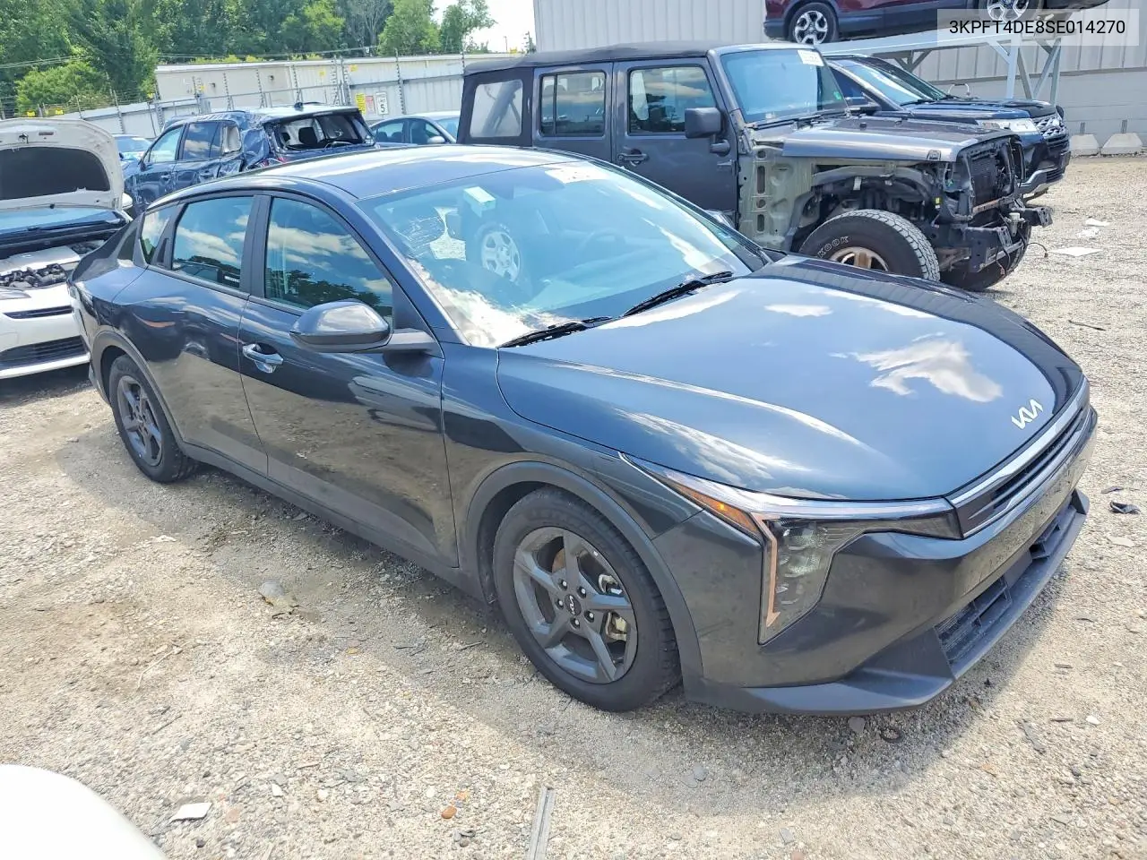 2025 Kia K4 Lxs VIN: 3KPFT4DE8SE014270 Lot: 60483406