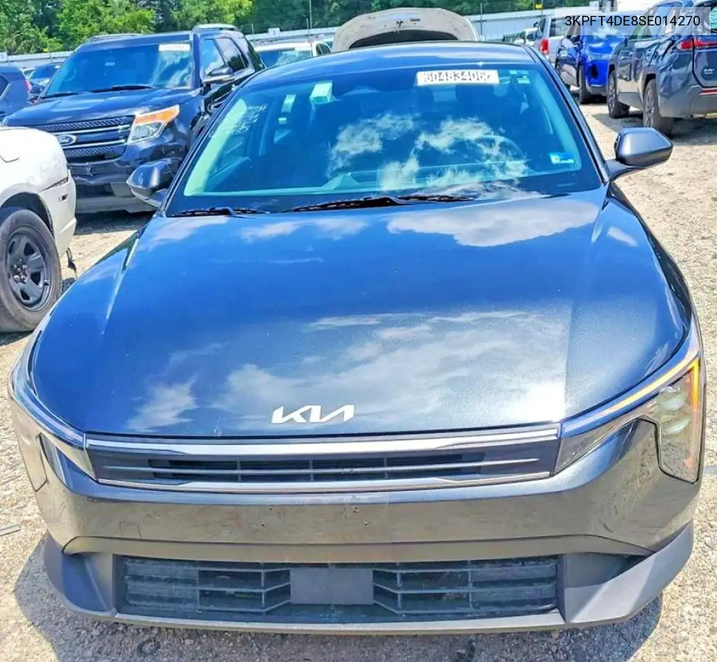 2025 Kia K4 Lxs VIN: 3KPFT4DE8SE014270 Lot: 60483406