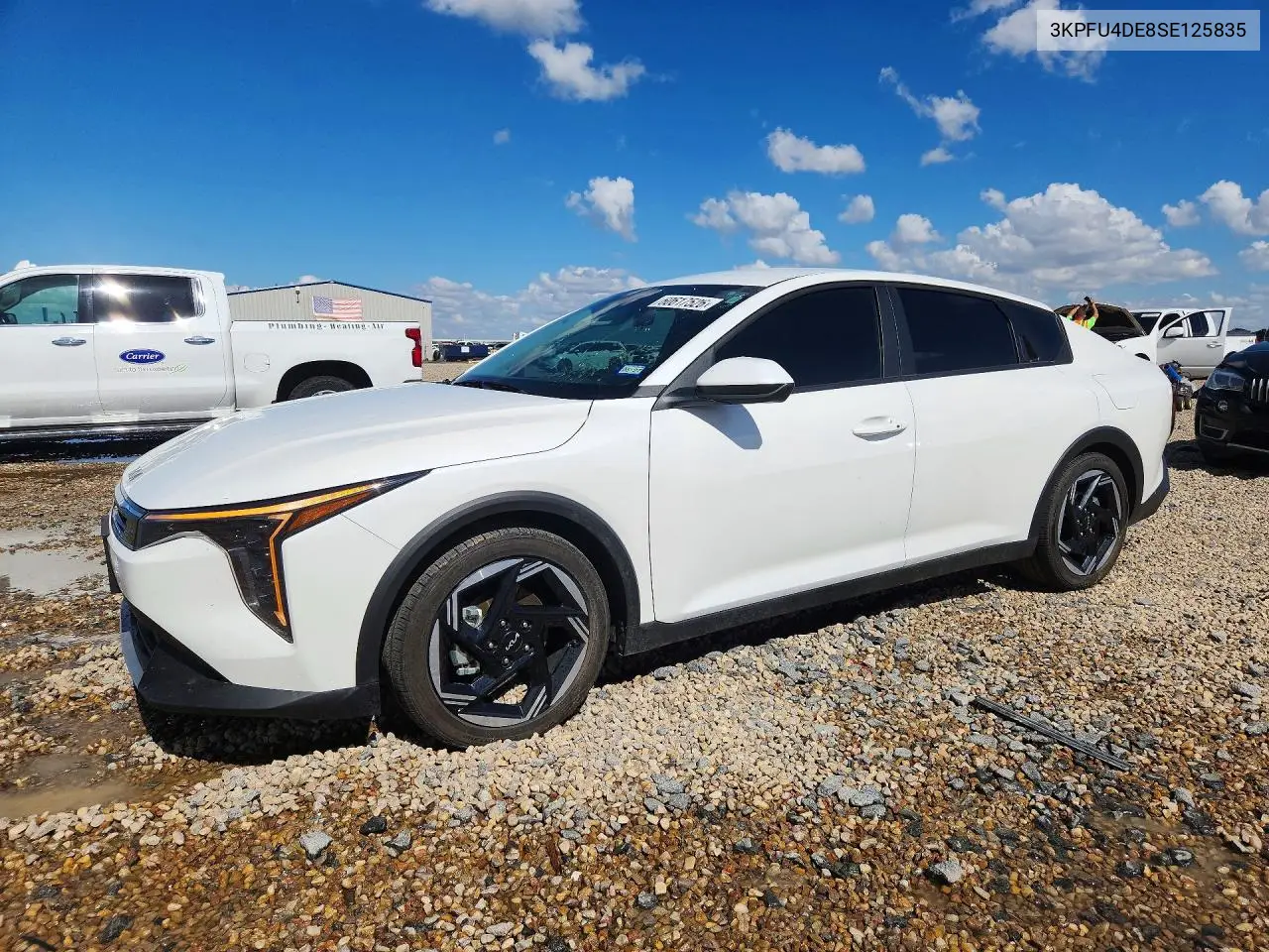 2025 Kia K4 Ex VIN: 3KPFU4DE8SE125835 Lot: 60617526