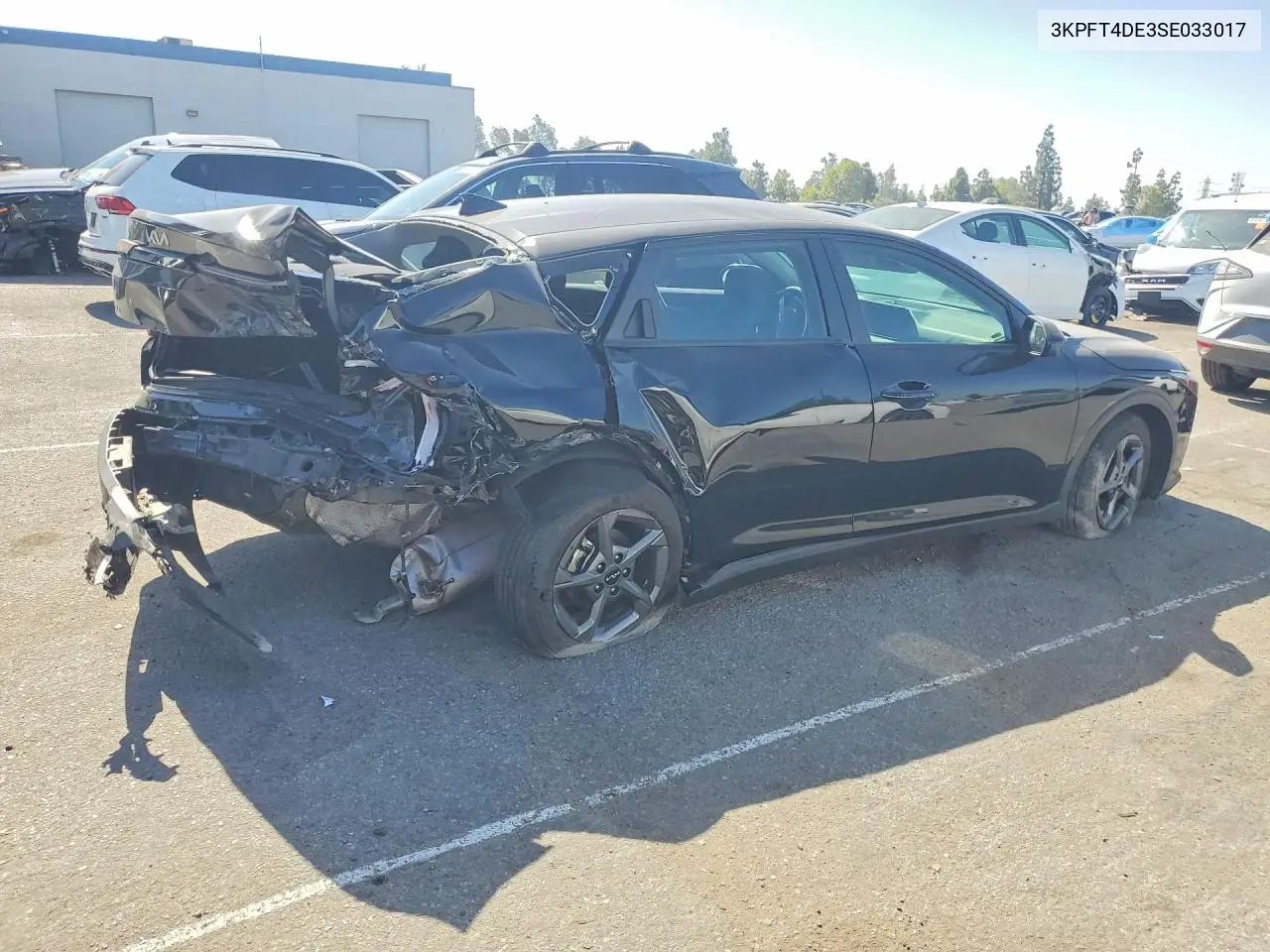 2025 Kia K4 Lxs VIN: 3KPFT4DE3SE033017 Lot: 60638246