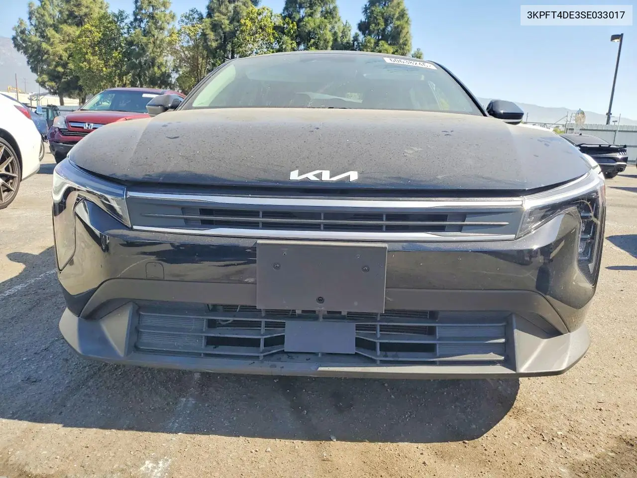 2025 Kia K4 Lxs VIN: 3KPFT4DE3SE033017 Lot: 60638246