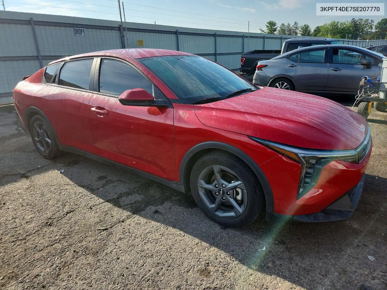 2025 Kia K4 Lxs VIN: 3KPFT4DE7SE207770 Lot: 60648336