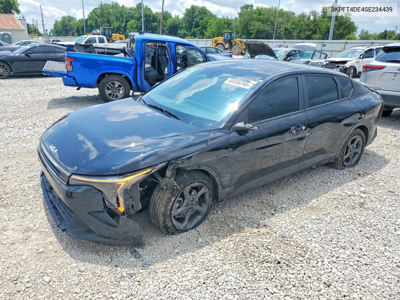 2025 Kia K4 Lxs VIN: 3KPFT4DE4SE234439 Lot: 60656246