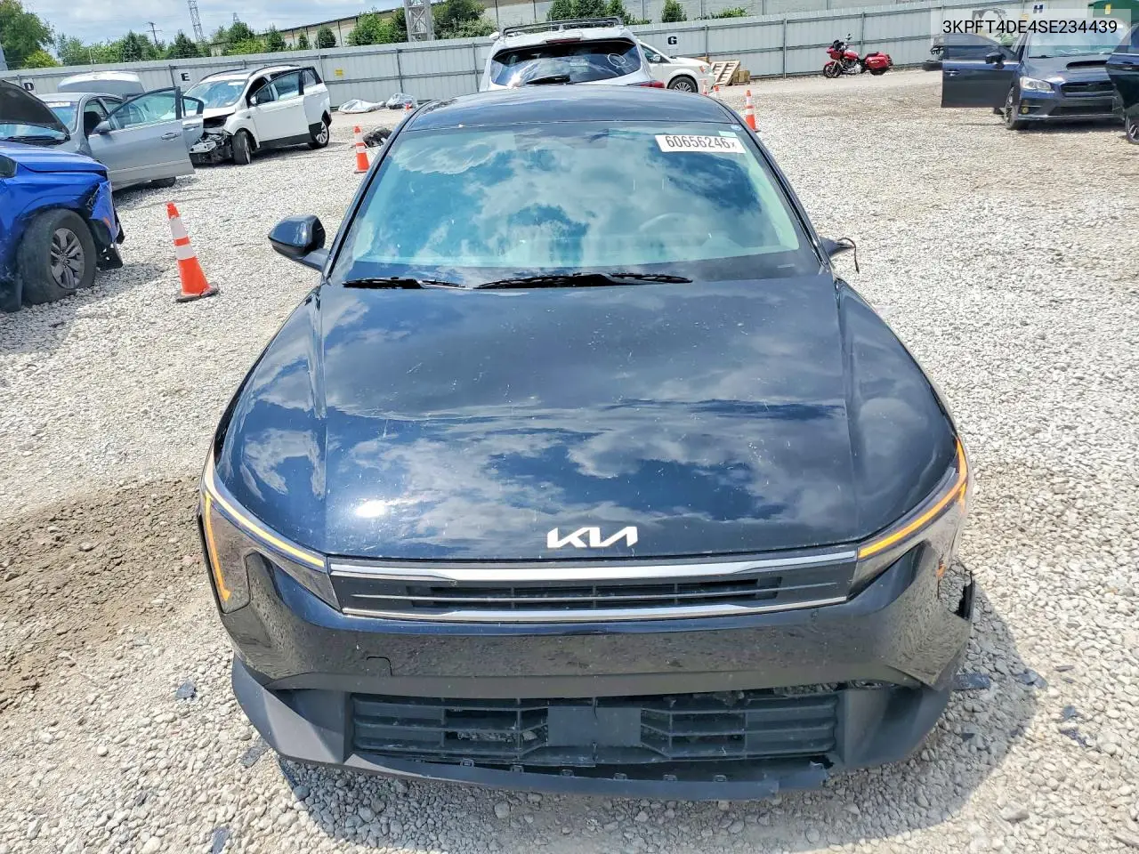 2025 Kia K4 Lxs VIN: 3KPFT4DE4SE234439 Lot: 60656246
