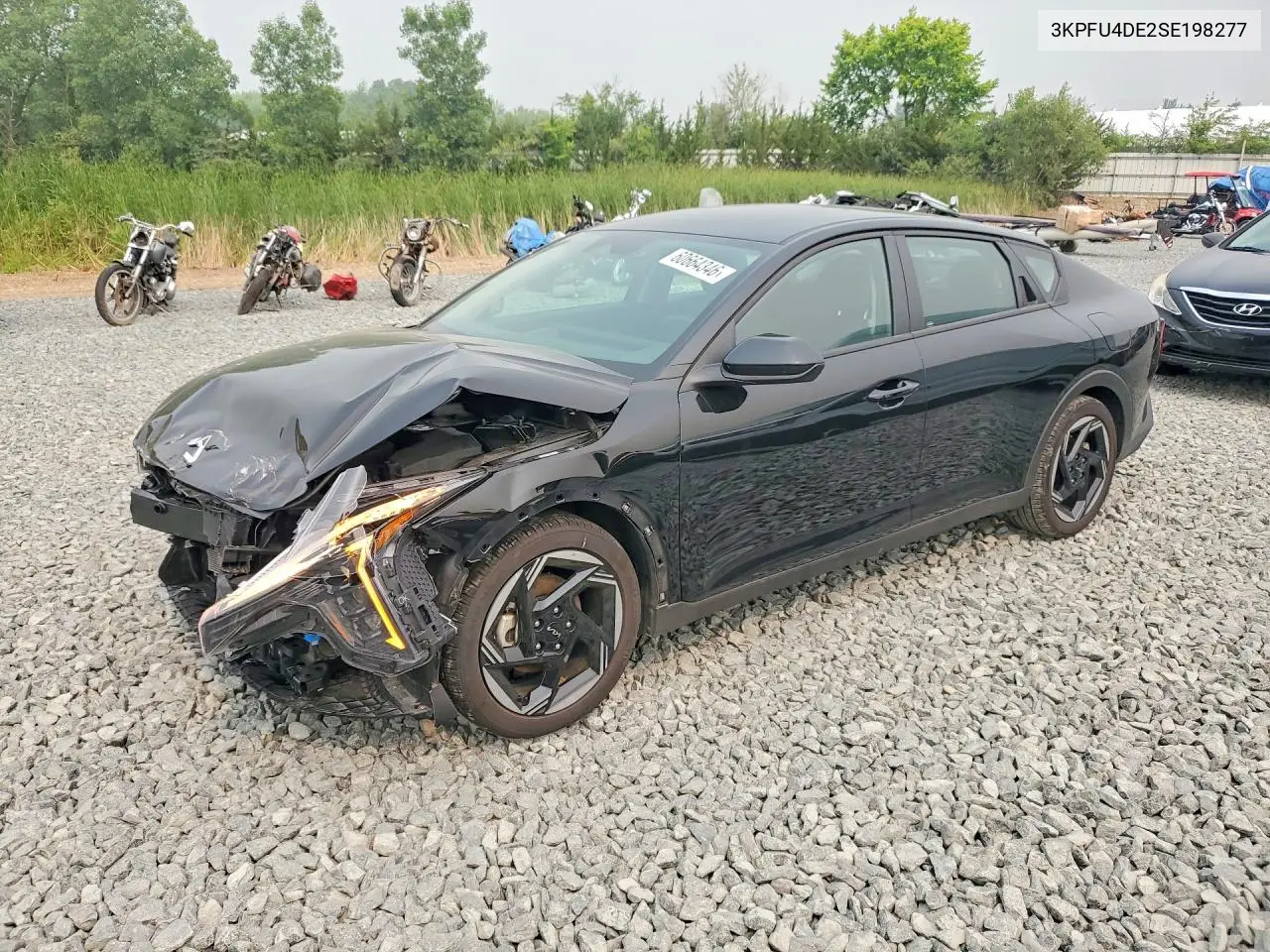 2025 Kia K4 Ex VIN: 3KPFU4DE2SE198277 Lot: 60664346