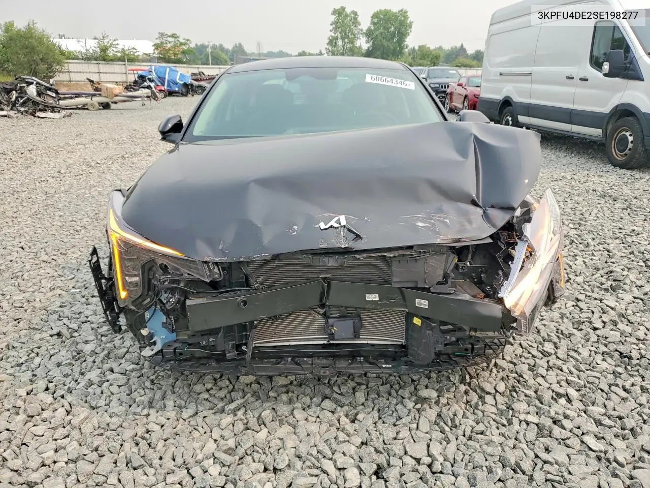 2025 Kia K4 Ex VIN: 3KPFU4DE2SE198277 Lot: 60664346