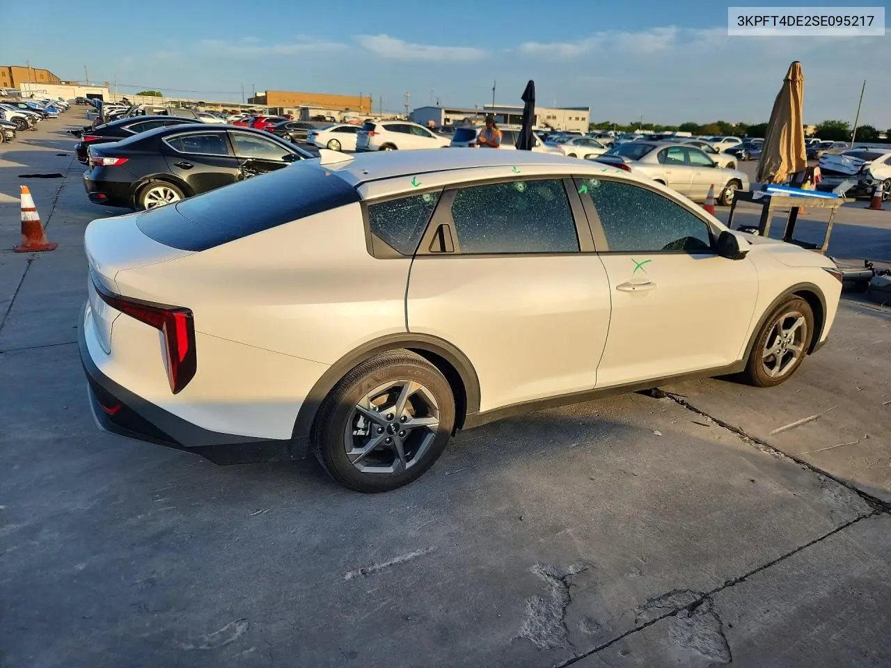 2025 Kia K4 Lxs VIN: 3KPFT4DE2SE095217 Lot: 60790286