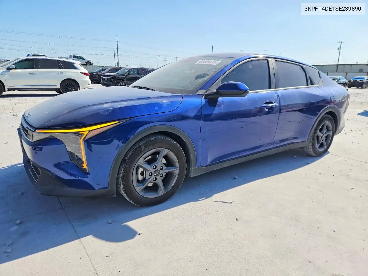 2025 Kia K4 Lxs VIN: 3KPFT4DE1SE239890 Lot: 60825416