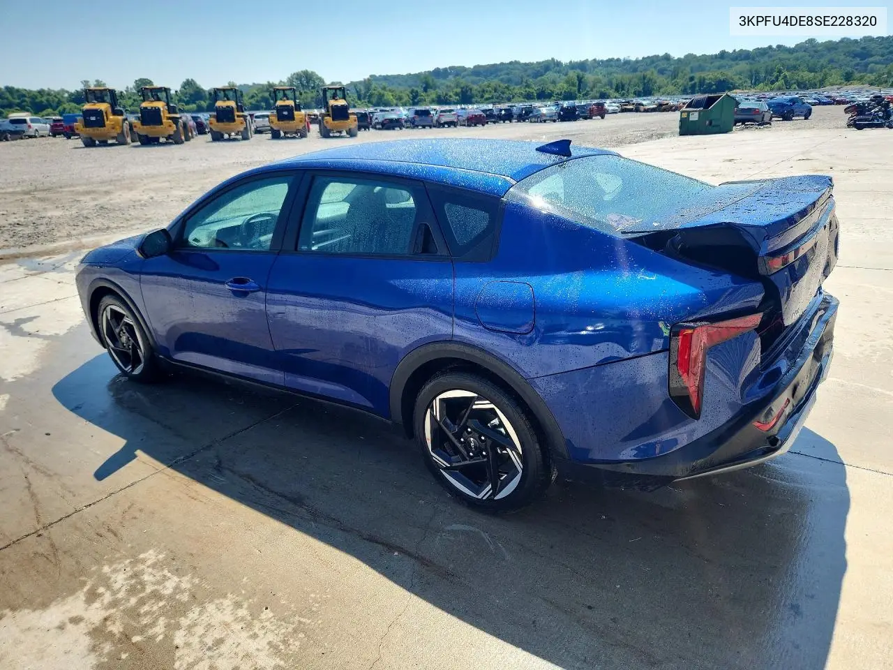 2025 Kia K4 Ex VIN: 3KPFU4DE8SE228320 Lot: 60839356