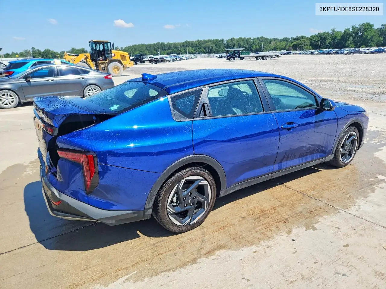 2025 Kia K4 Ex VIN: 3KPFU4DE8SE228320 Lot: 60839356