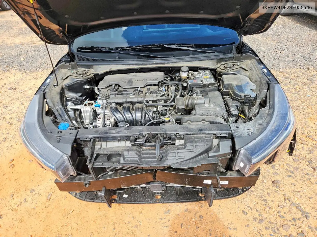 2025 Kia K4 Gt Line VIN: 3KPFW4DE2SE055646 Lot: 60857446
