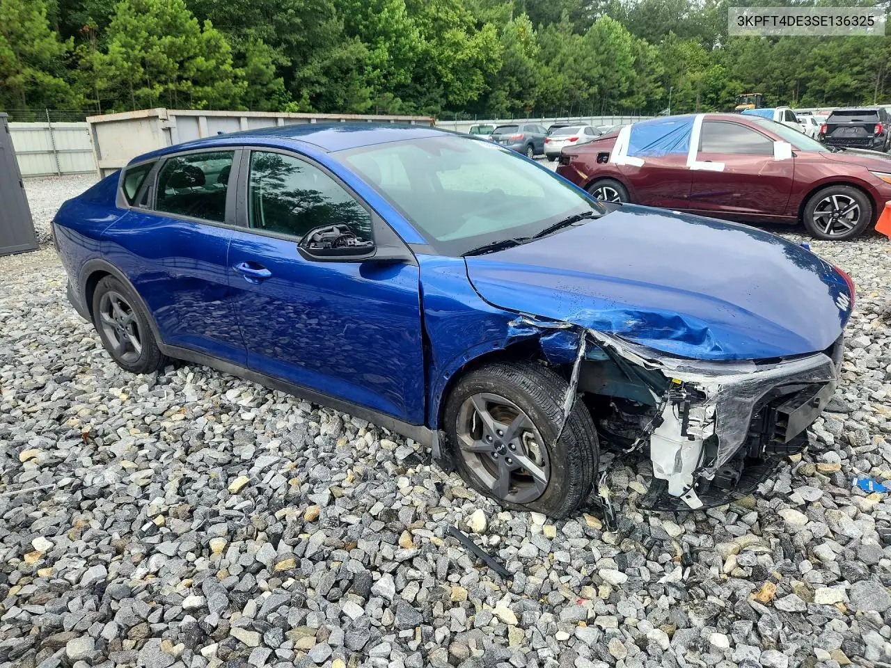 2025 Kia K4 Lxs VIN: 3KPFT4DE3SE136325 Lot: 60876986
