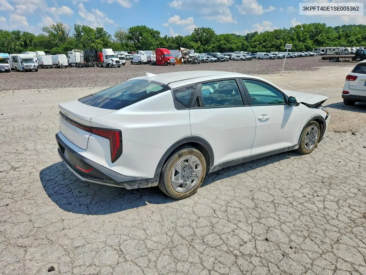 2025 Kia K4 Lx VIN: 3KPFT4DE1SE005362 Lot: 60883196