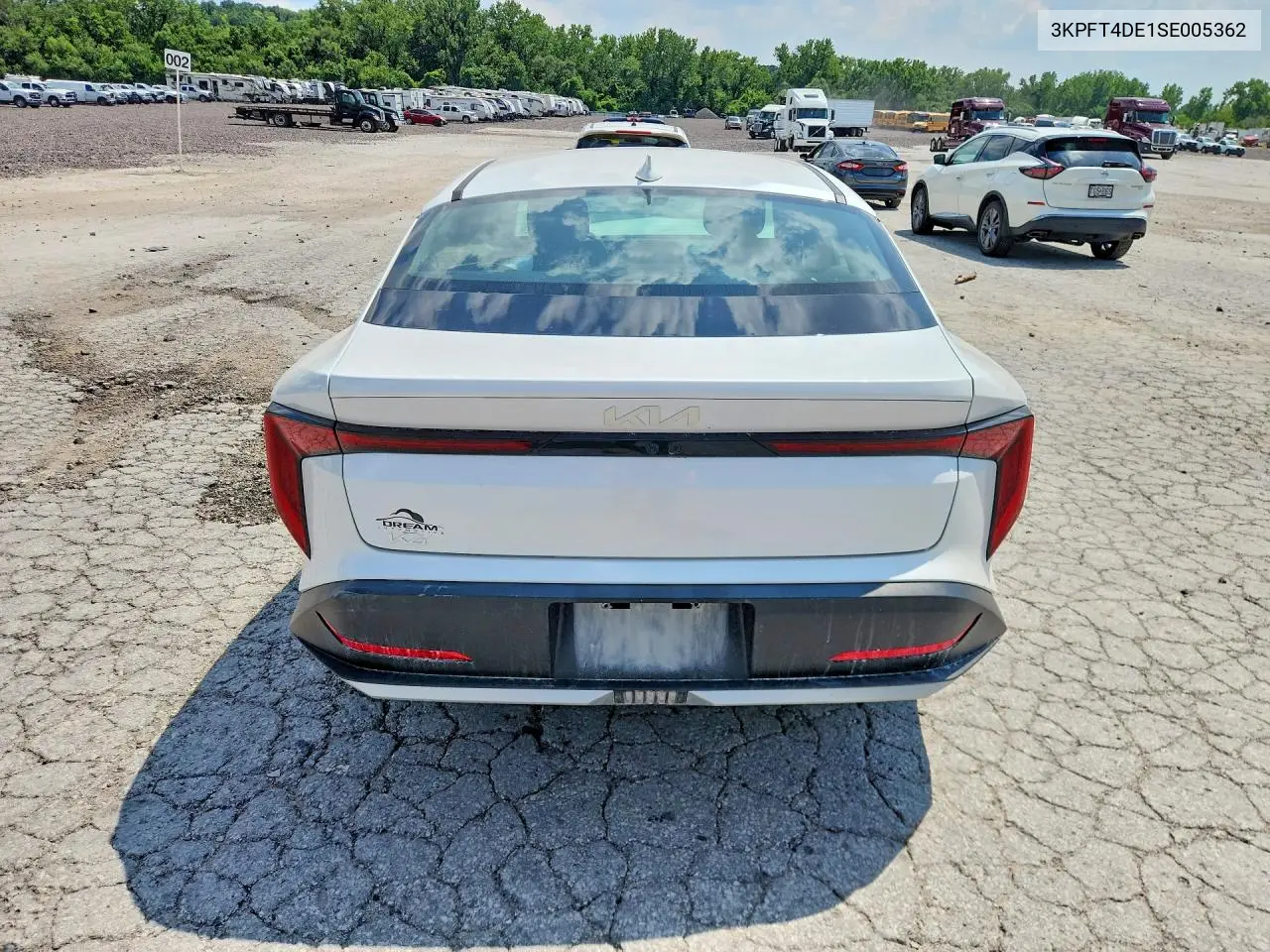 2025 Kia K4 Lx VIN: 3KPFT4DE1SE005362 Lot: 60883196