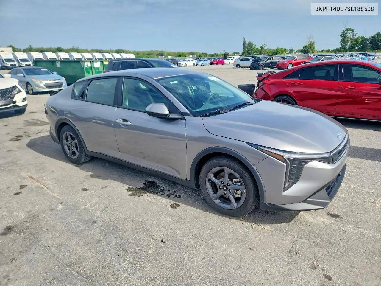2025 Kia K4 Lxs VIN: 3KPFT4DE7SE188508 Lot: 60948266