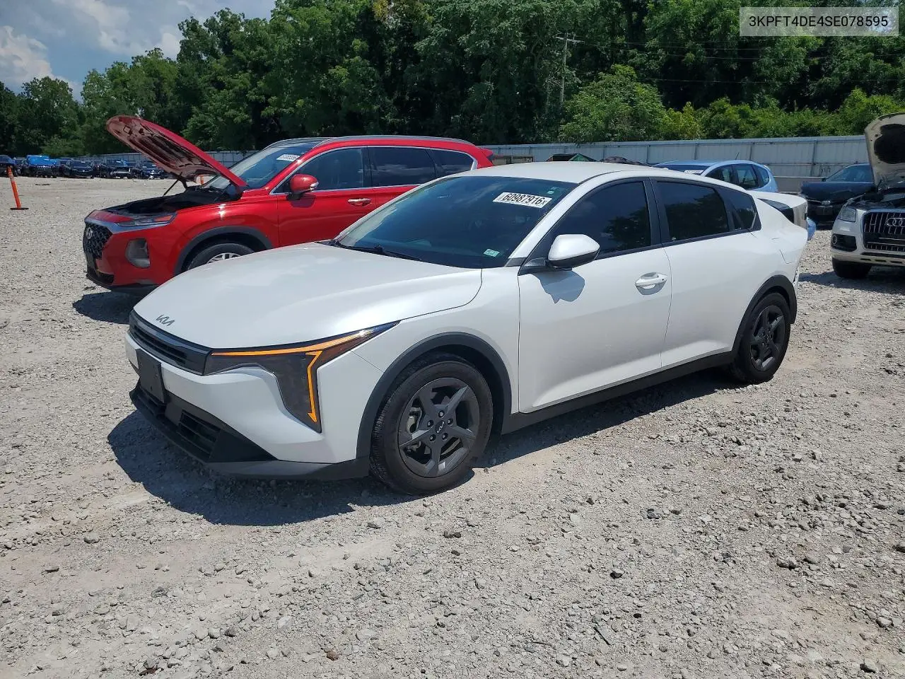 2025 Kia K4 Lxs VIN: 3KPFT4DE4SE078595 Lot: 60987916