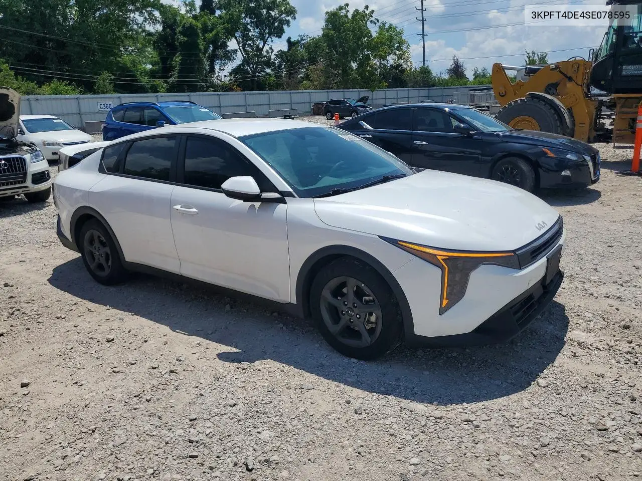 2025 Kia K4 Lxs VIN: 3KPFT4DE4SE078595 Lot: 60987916