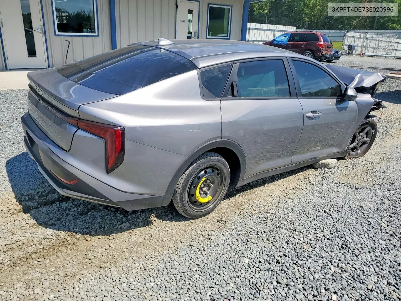 2025 Kia K4 Lxs VIN: 3KPFT4DE7SE020996 Lot: 61047506