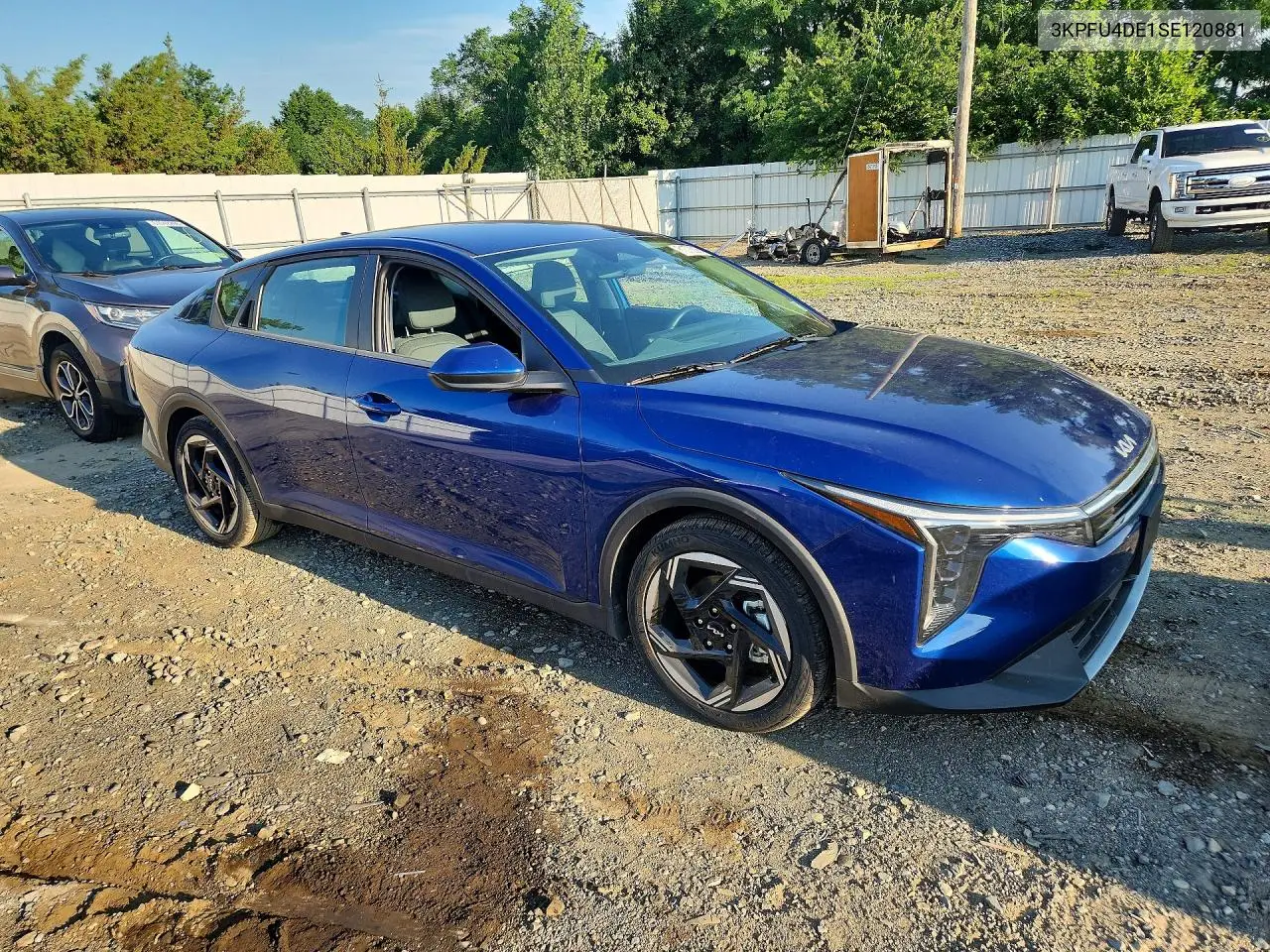 2025 Kia K4 Ex VIN: 3KPFU4DE1SE120881 Lot: 61078086