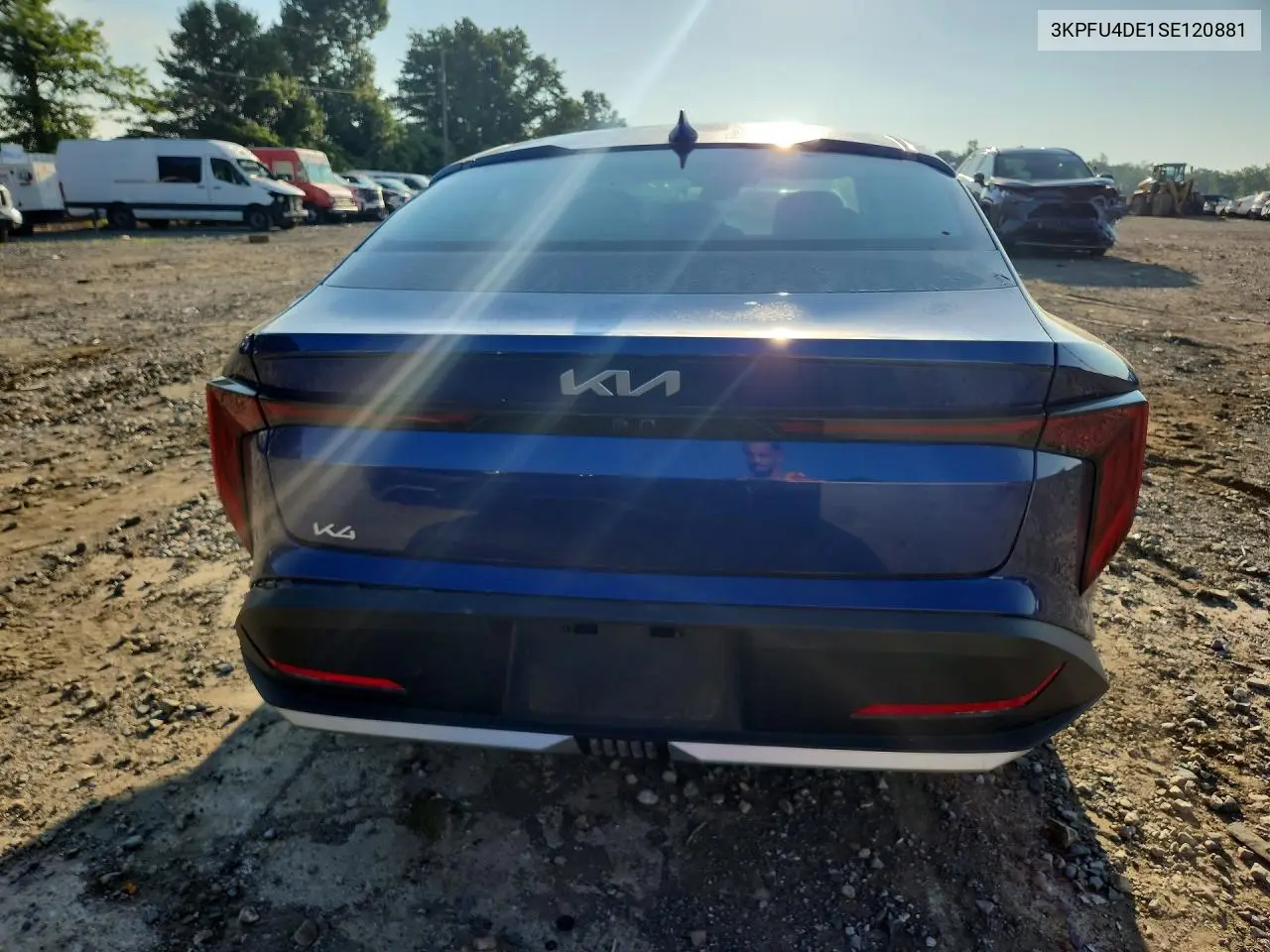 2025 Kia K4 Ex VIN: 3KPFU4DE1SE120881 Lot: 61078086