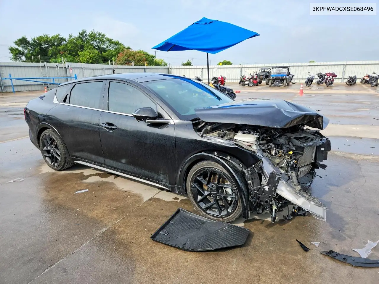 2025 Kia K4 Gt-Line Turbo VIN: 3KPFW4DCXSE068496 Lot: 61110486