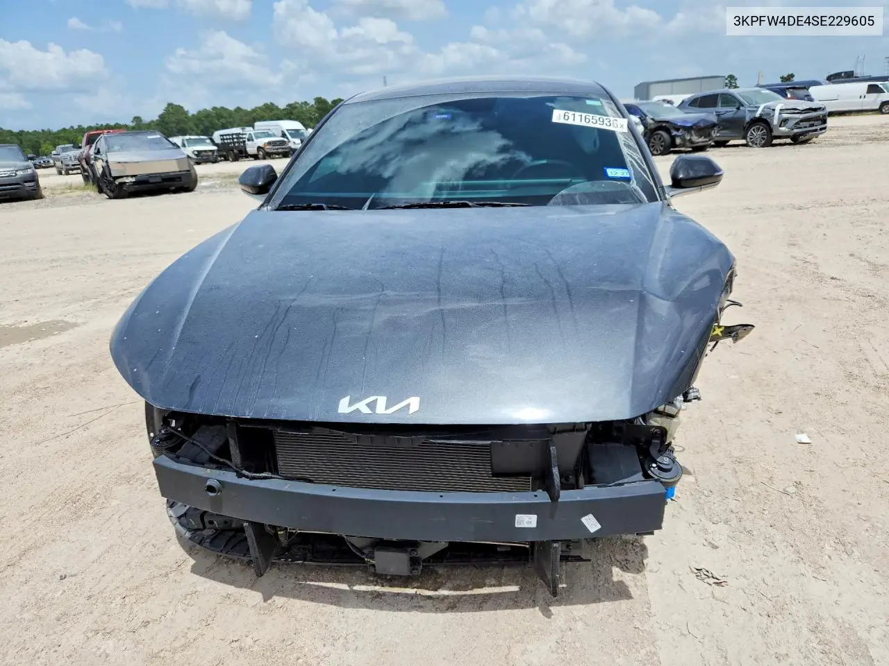 2025 Kia K4 Gt Line VIN: 3KPFW4DE4SE229605 Lot: 61165936